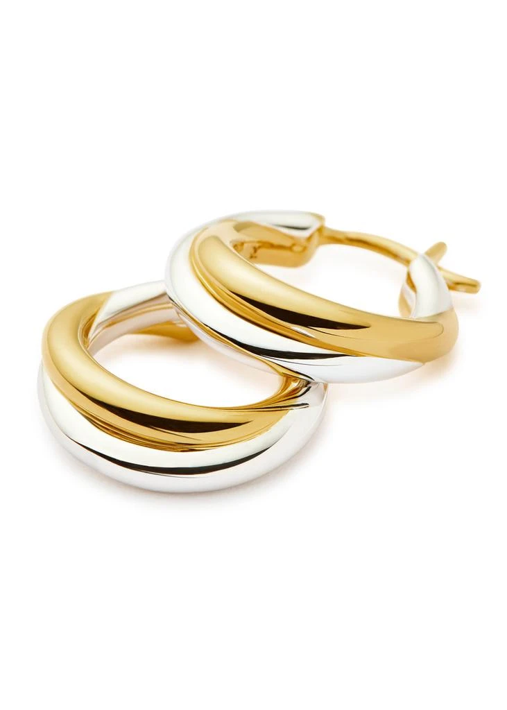 Missoma X Lucy Williams Entwine small hoop earrings 4