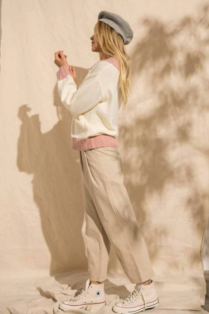 PAPERMOON Papermoon - Jessi Colorblock Zip Sweater 5