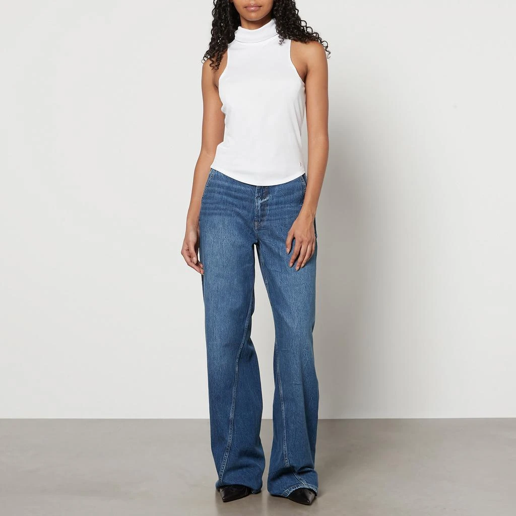 ANINE BING Briley Denim Wide-Leg Jeans 3