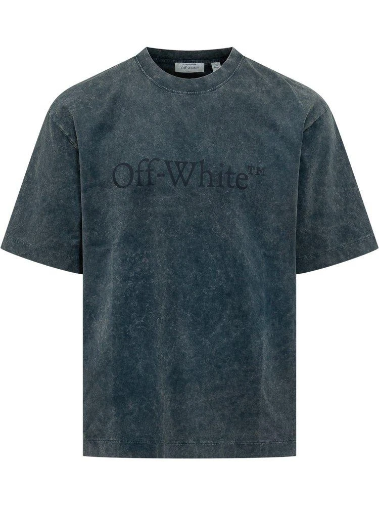 Off-White Off-White Logo Printed Crewneck T-Shirt