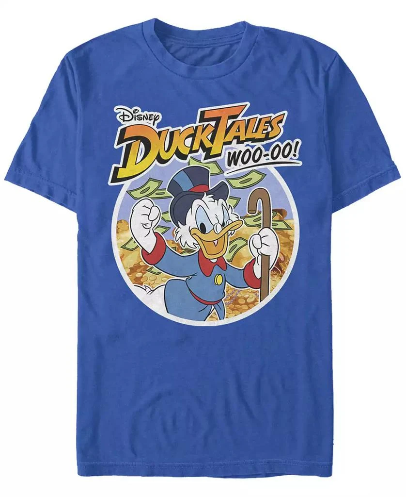 FIFTH SUN Men's Duck Tales Scrooge McDuck Short Sleeve T-shirt 1
