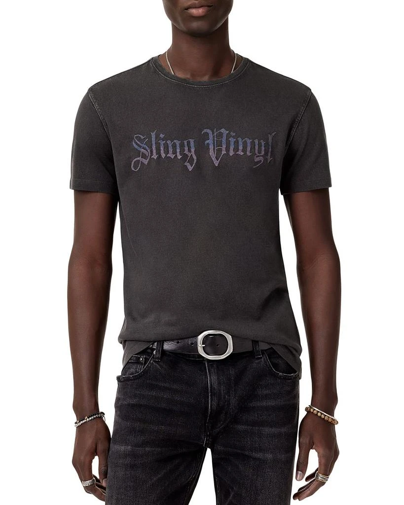 John Varvatos Slink Vinyl Graphic Tee 1