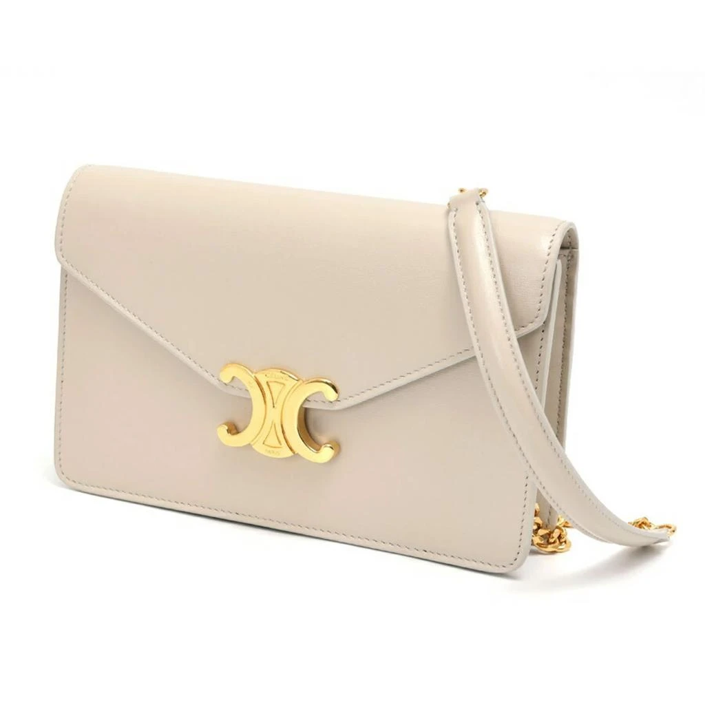 Celine Leather Chain/Shoulder Wallet (Pre-Owned)