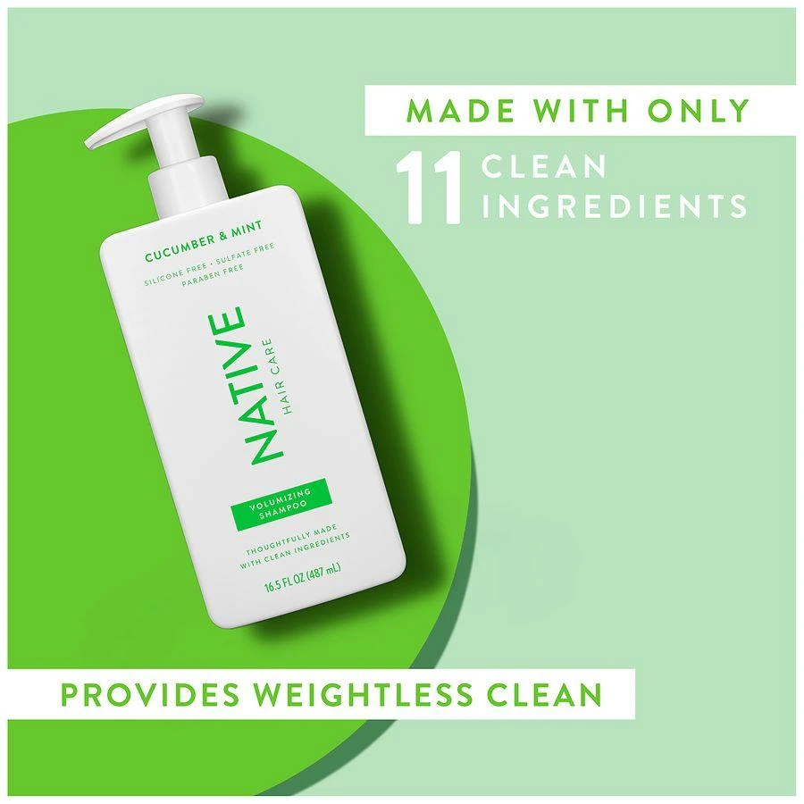 Native Shampoo Cucumber & Mint 7