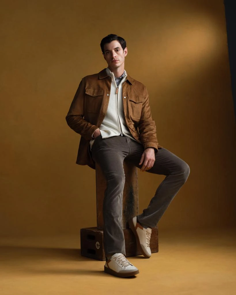 Canali Men's Suede Overshirt 2