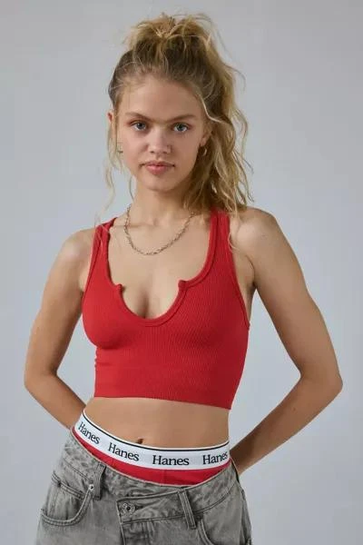Out From Under Out From Under Challenger Seamless Notched Bra Top 1