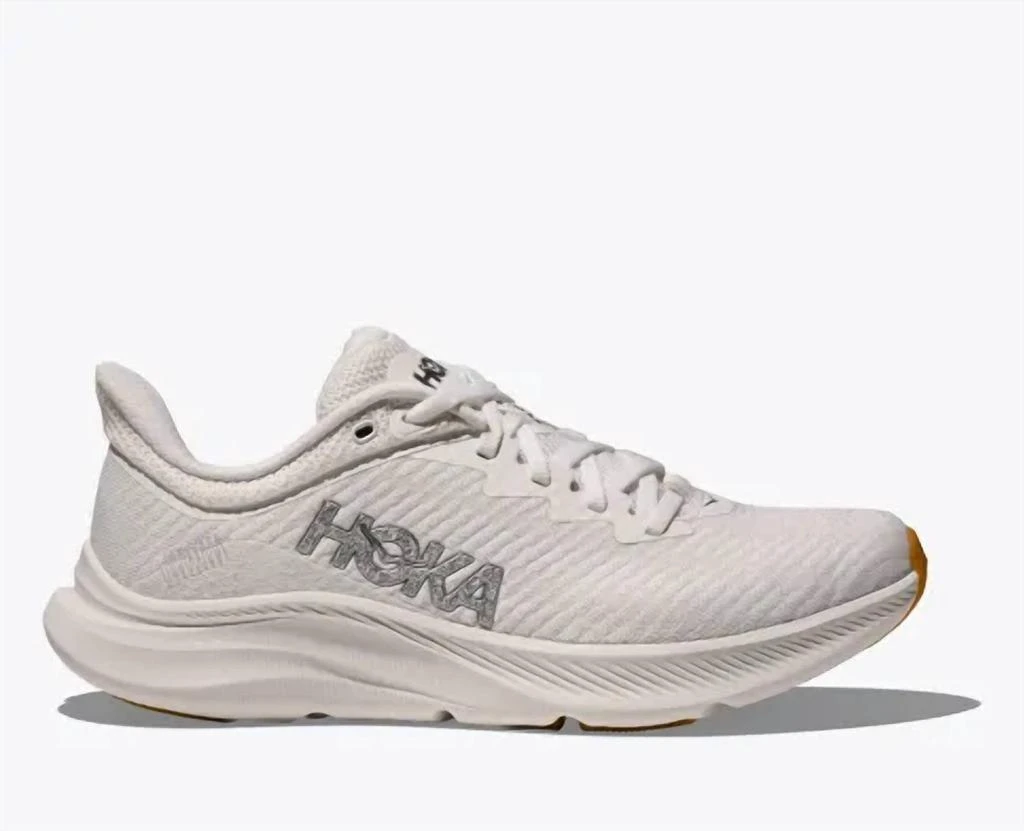 Hoka One One Women's Solimar Trainer Shoes In White 1