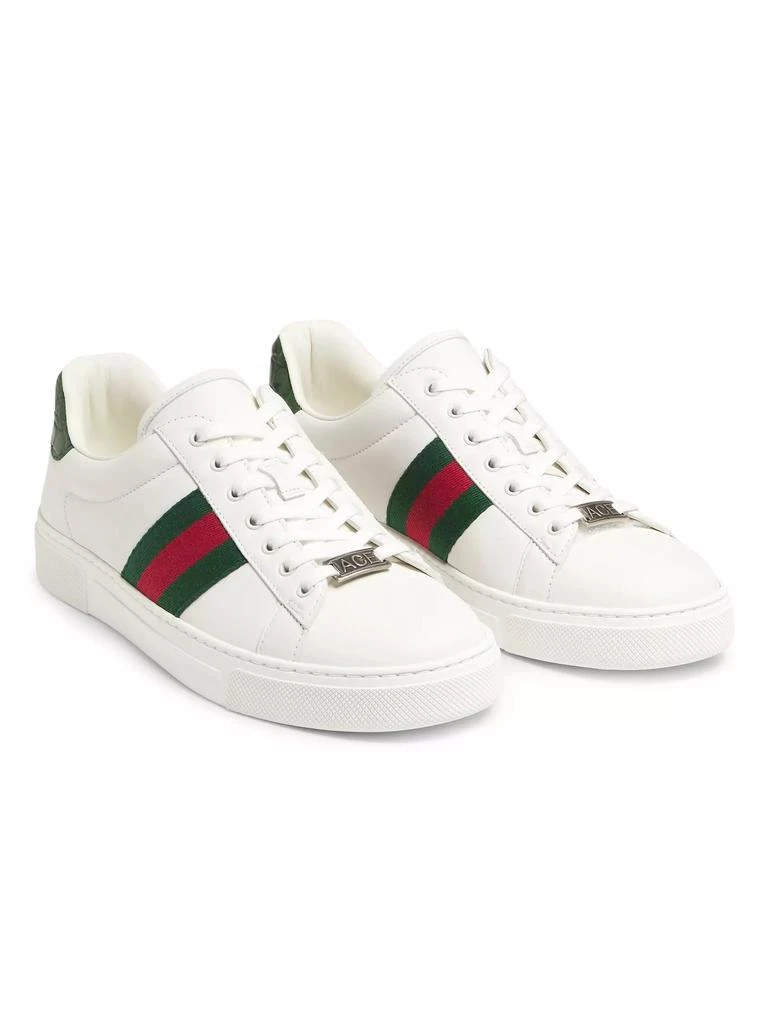 Gucci MAC80 Leather Low-Top Sneakers 2