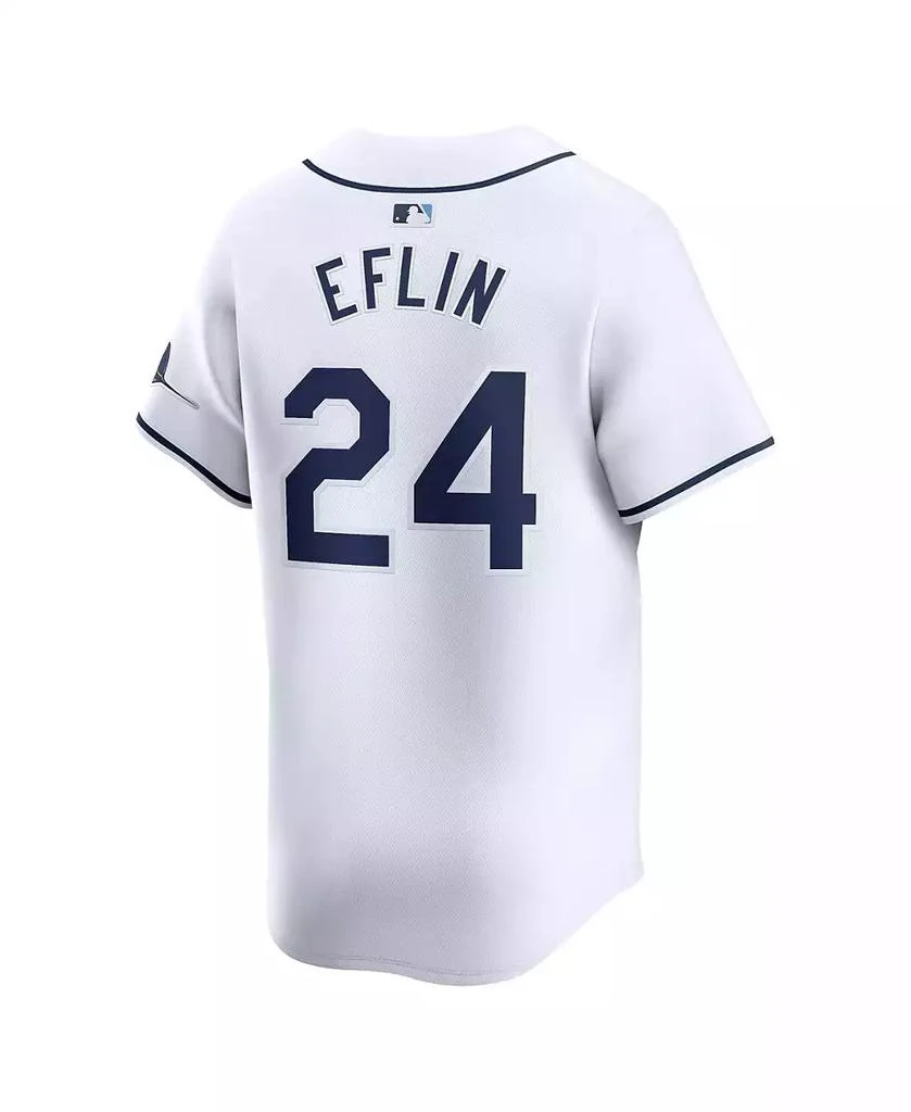 NIKE Men's Zach Eflin White Tampa Bay Rays Home Limited Player Jersey 2
