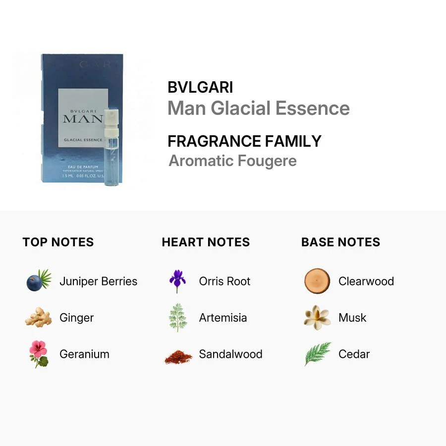 BVLGARI Bvlgari Man Glacial Essence Mens EDP 2
