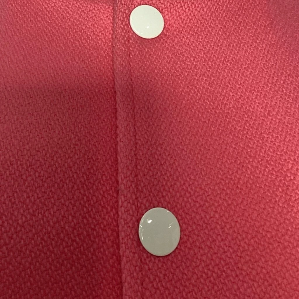 Celine x Scott Reeder Varsity Jacket in Pink Wool 2