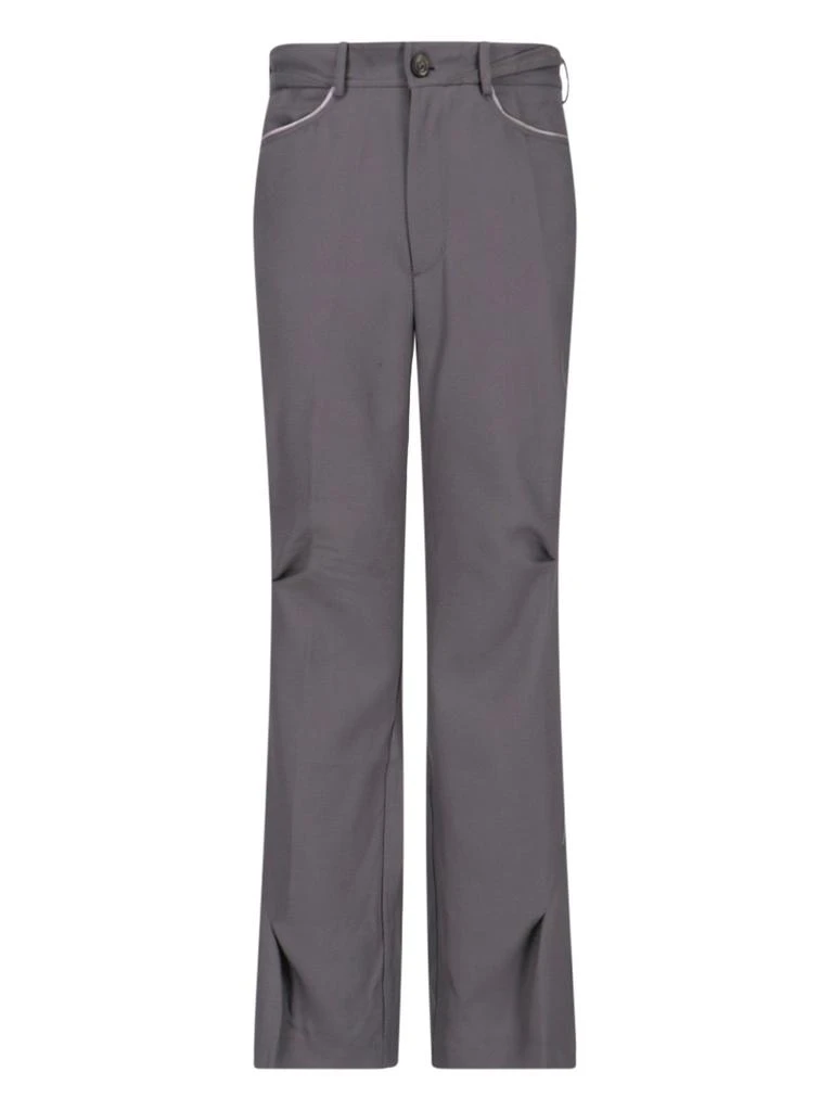 Kiko Kostadinov Kiko Kostadinov Contrast Piping Detailed Ohne K Dart Trousers 1