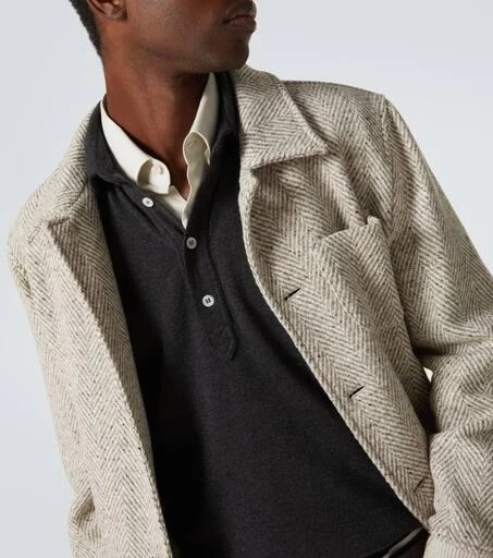 Brunello Cucinelli Cashmere polo sweater 5
