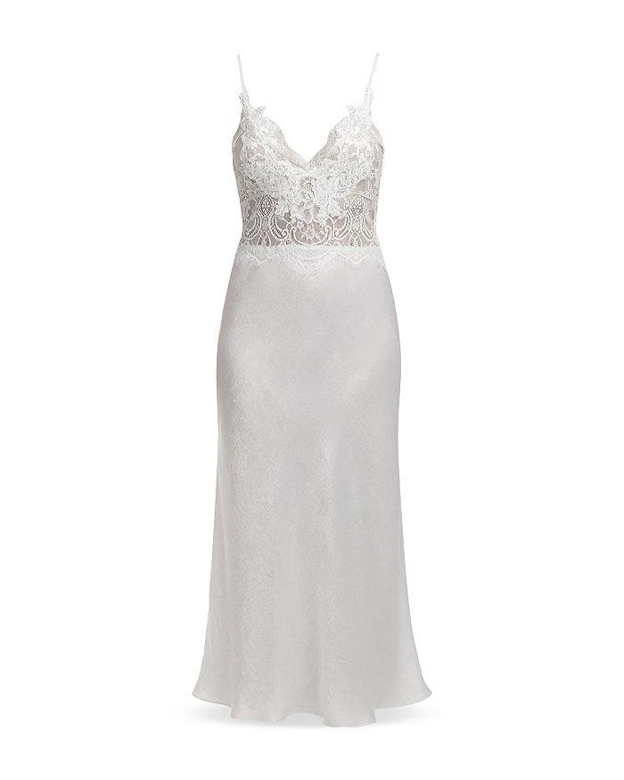 In Bloom Lace Bodice Satin Gown 3
