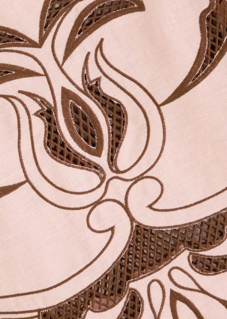 LUG VON SIGA Dakota embroidered linen top 5
