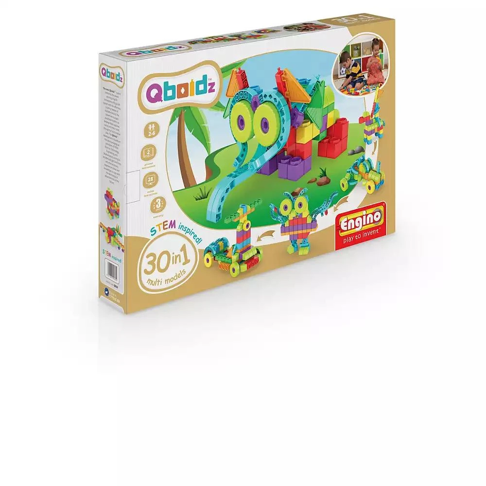 Elenco Engino Qboidz 30 In 1 Multi Models Building Set 6