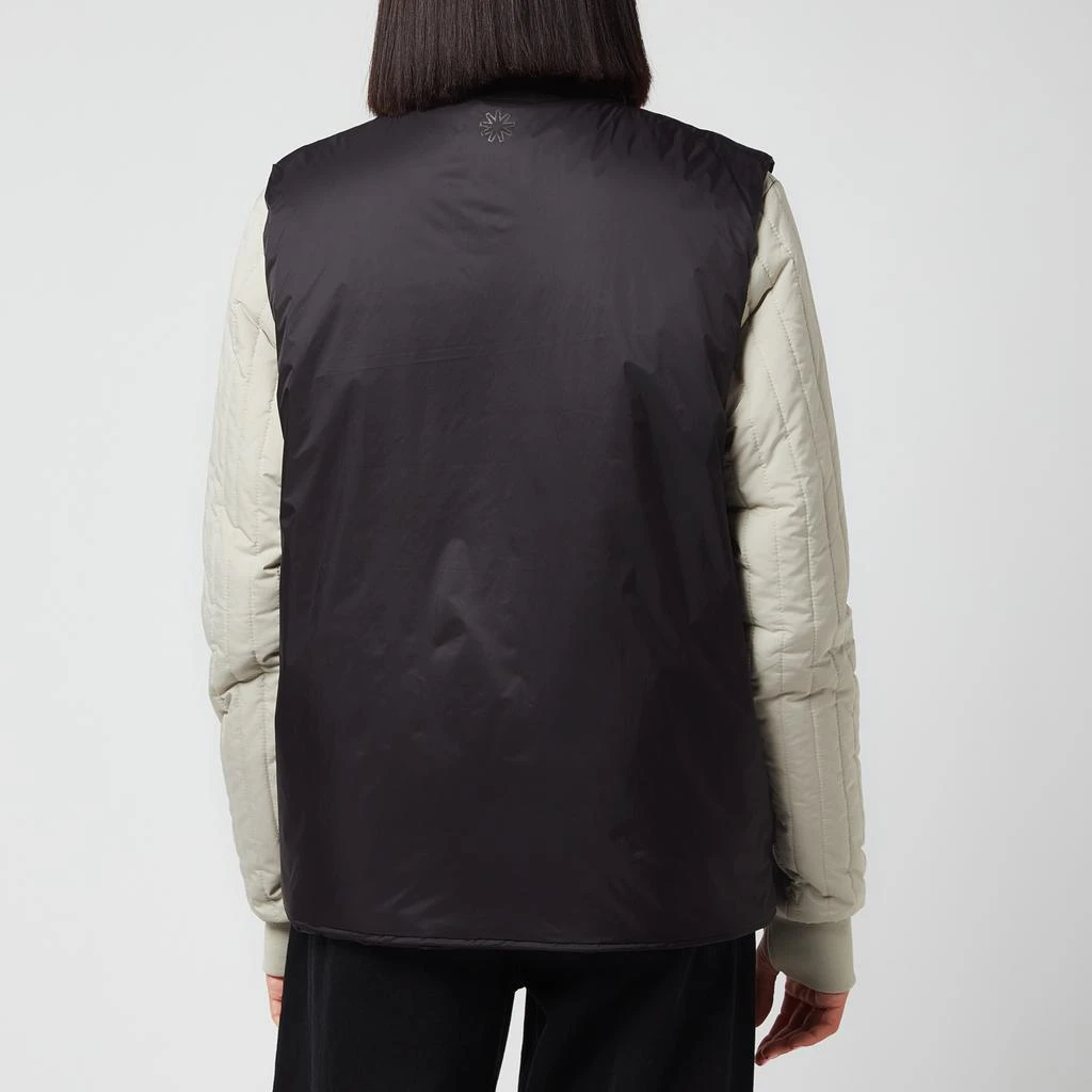 RAINS Women's Padded Nylon Vest - Black 2