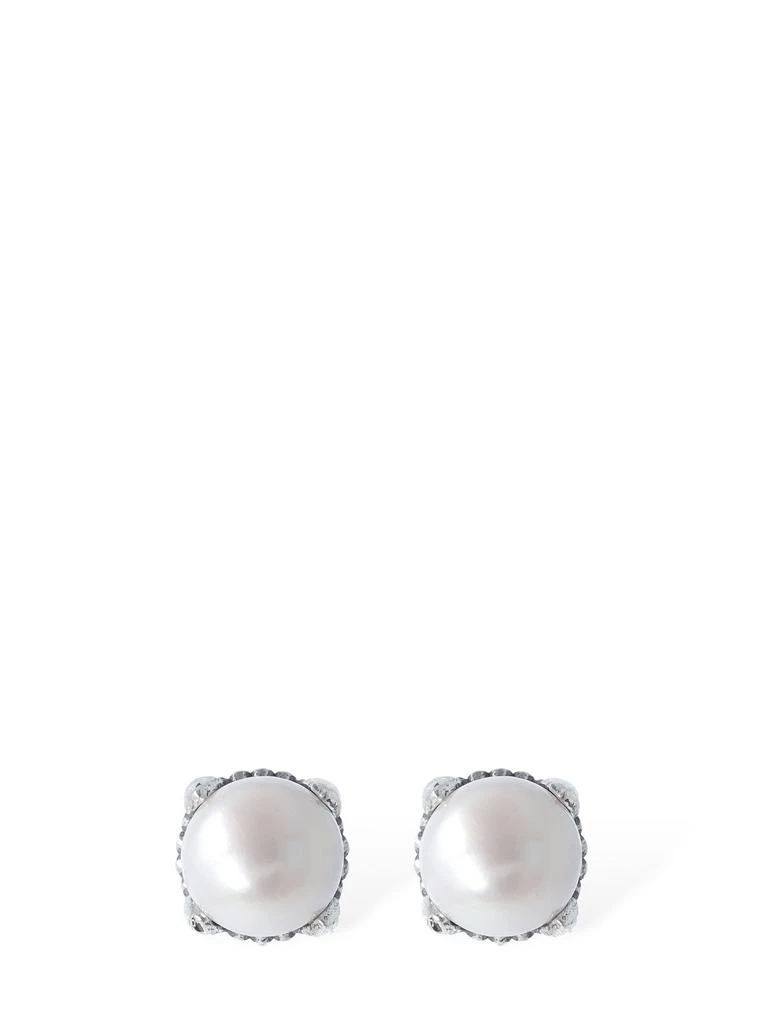 EMANUELE BICOCCHI 6.5mm Pearl Stud Earrings 1