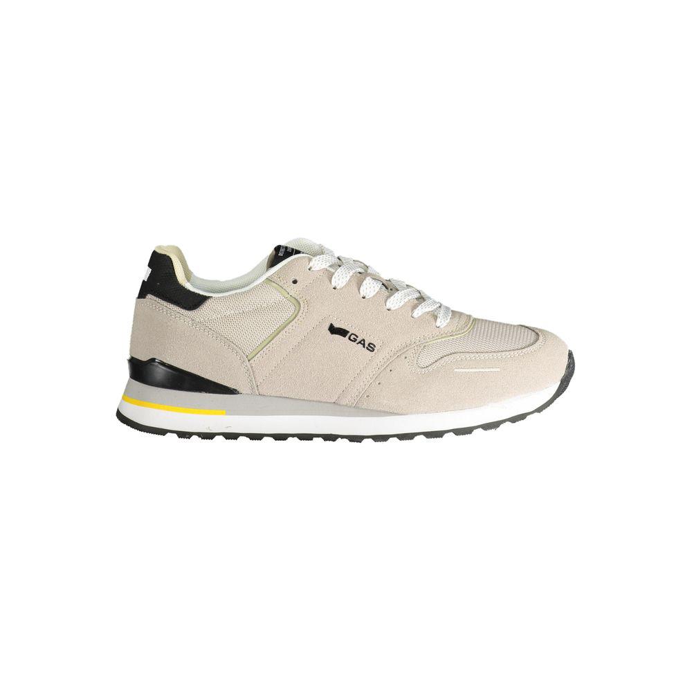 Gas Gas Gray Polyester Men Sneaker