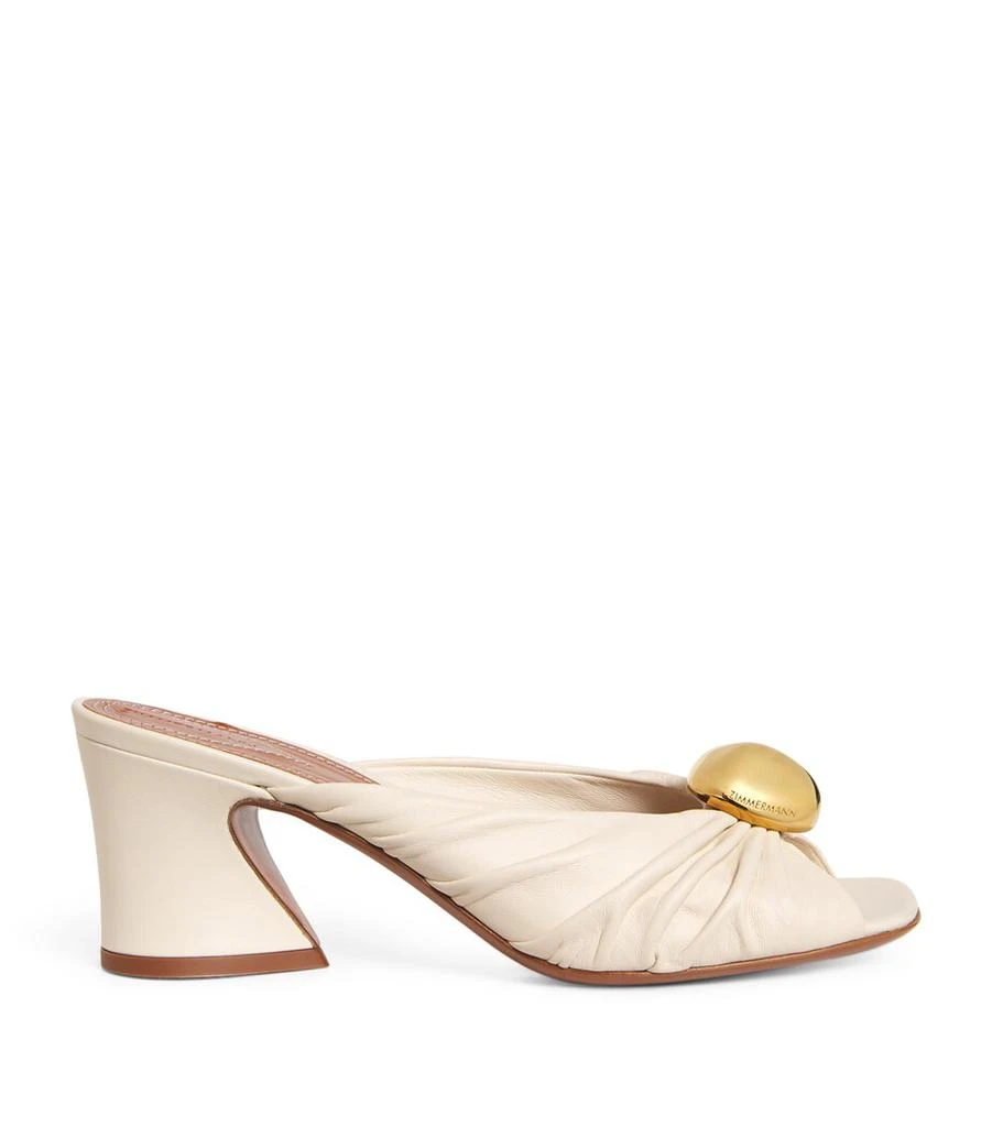Zimmermann Leather Gleam Mules 65 1