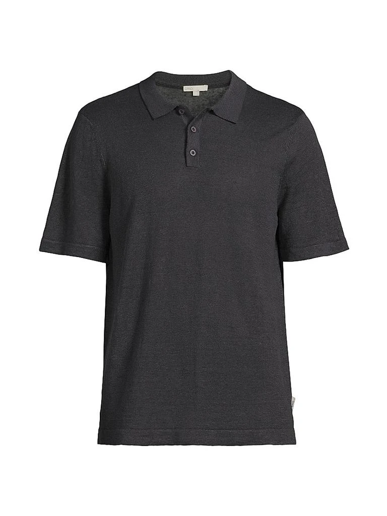 Onia Linen Polo Sweater 1