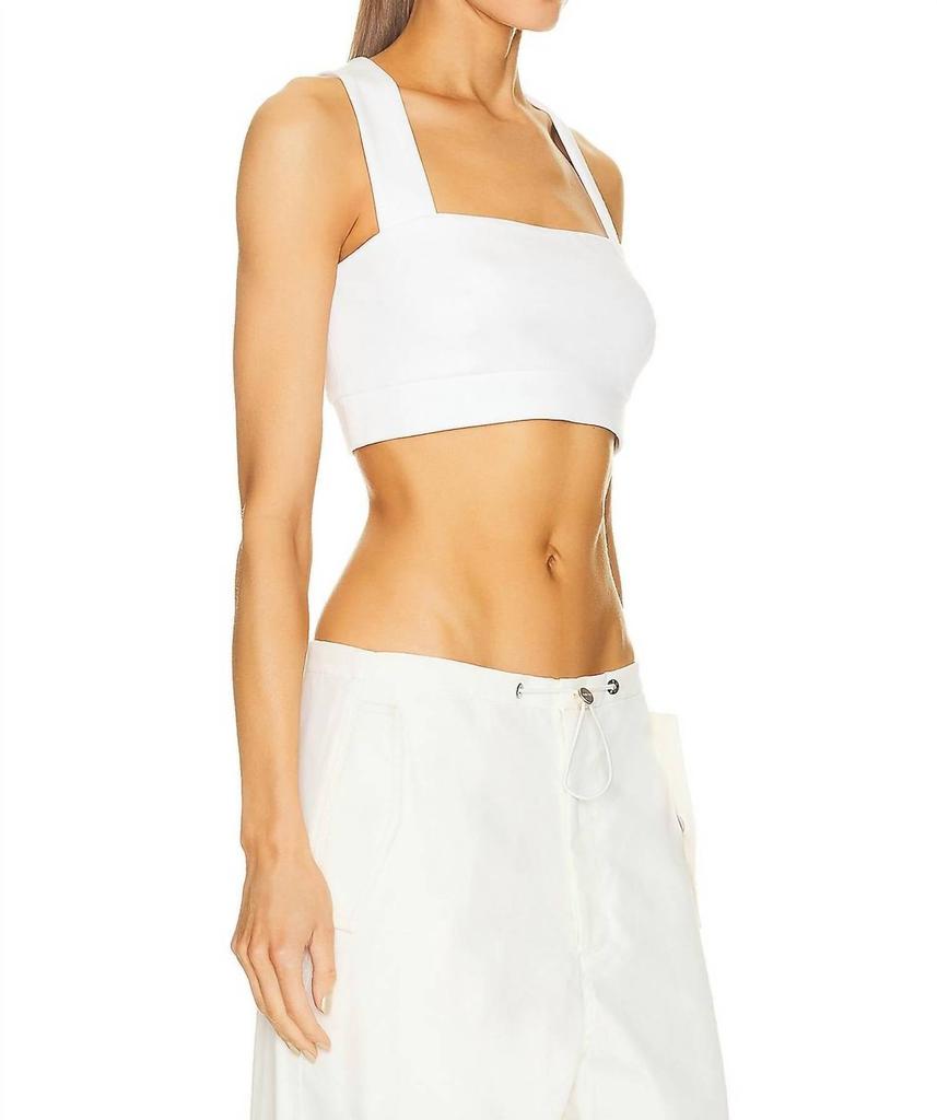 ROSETTA GETTY Rosetta Getty - Cross Back Bra Top