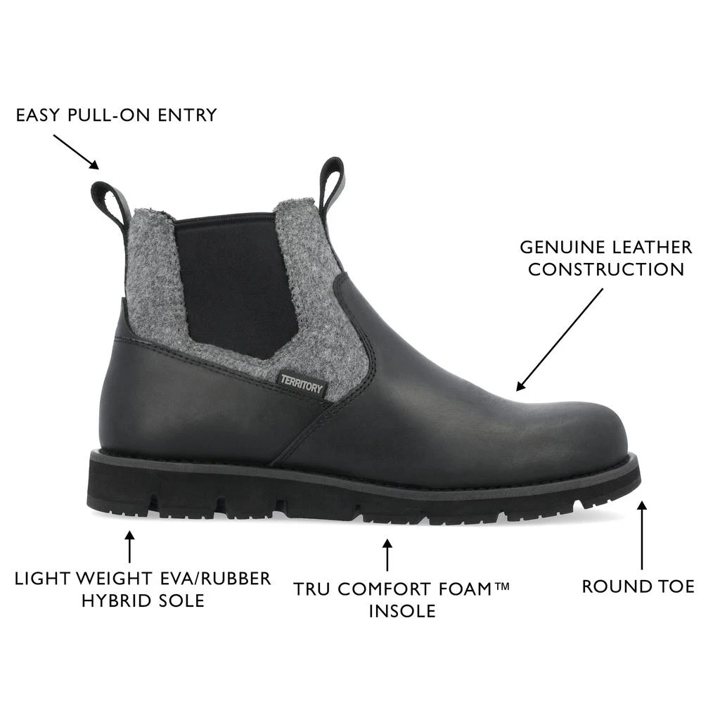 Territory Canyonlands Water Resistant Chelsea Boot 5