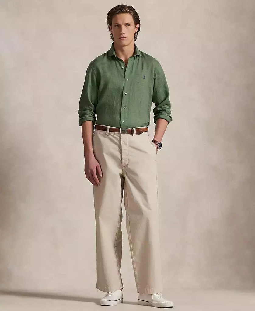 Ralph Lauren Men's Classic-Fit Linen Shirt 4