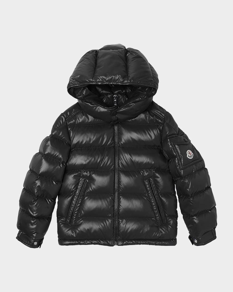 Moncler Boy's New Maya Shiny Puffer Jacket, Size 8-14