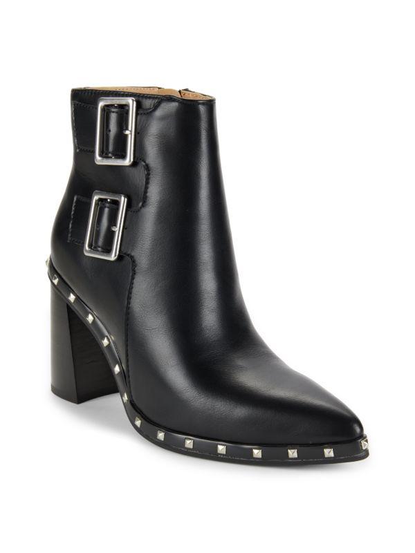 Charles David Studded Ankle Boots