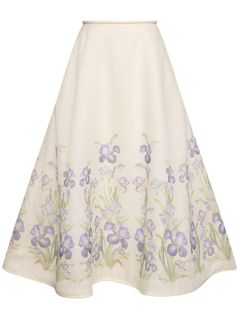 Zimmermann matchmaker Floral Flare Skirt Multicolor XS