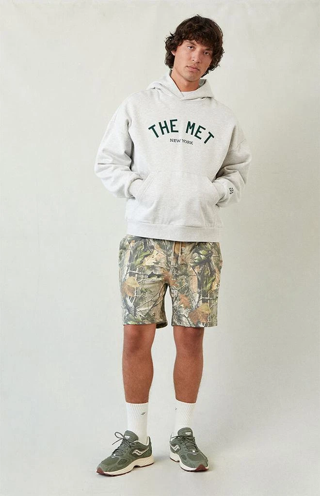 PacSun Camo Fleece Volley Sweat Shorts 6