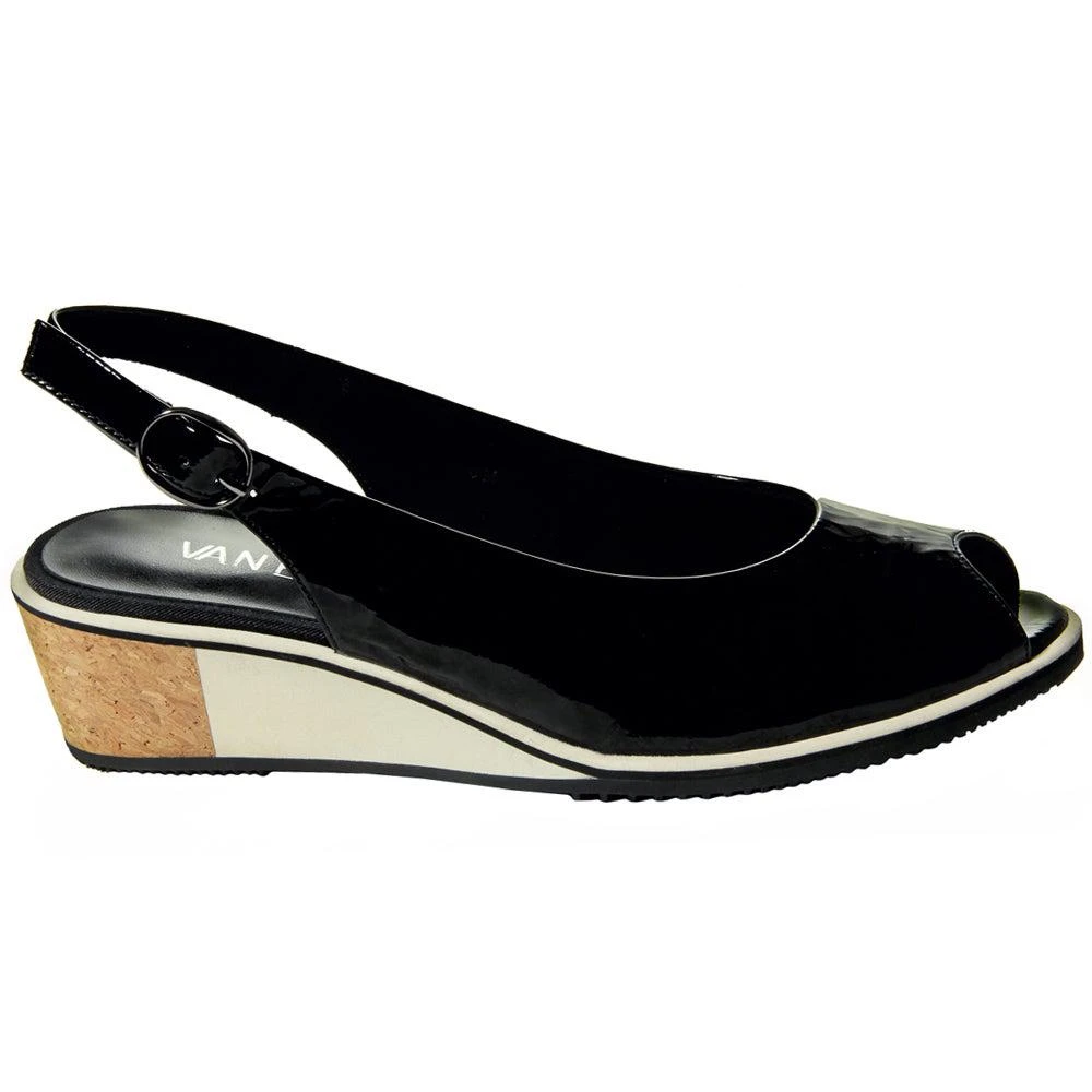 Vaneli Baise Peep Toe Sling Back Wedges 1