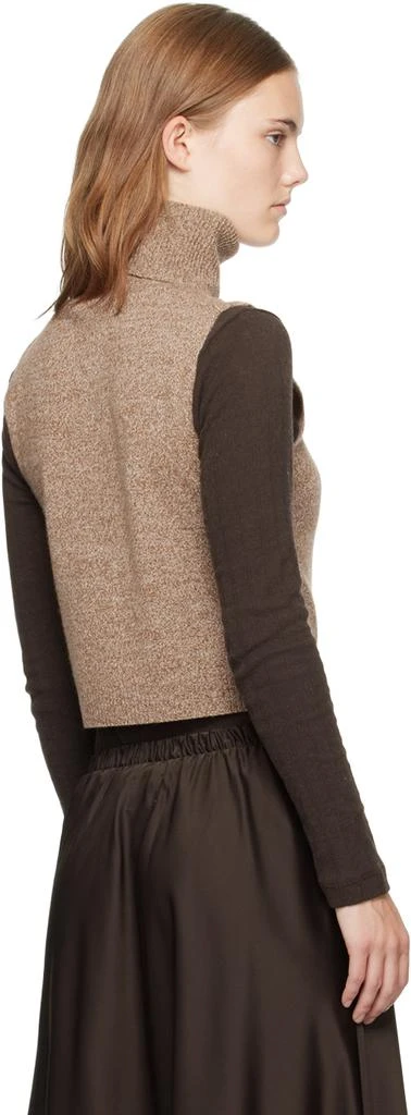 LESET Beige Zoe Turtleneck 3