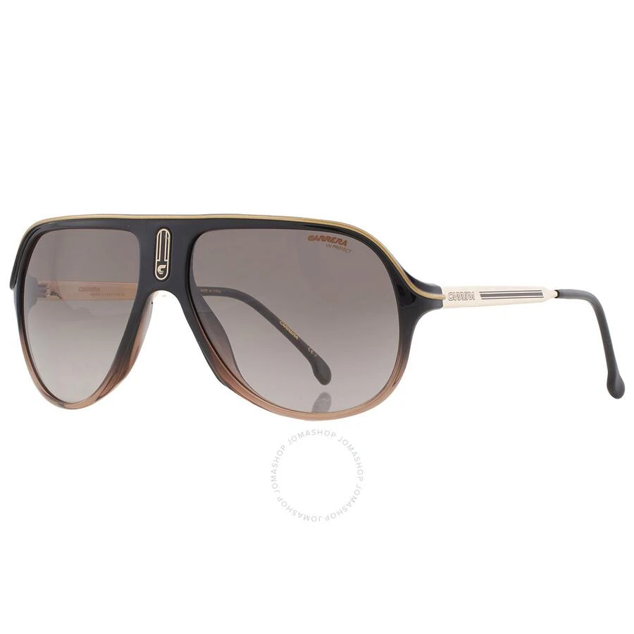 Carrera Brown Gradient Navigator Unisex Sunglasses SAFARI65/N 0DCC/HA 62 3