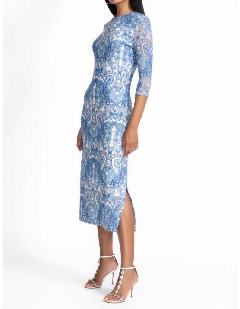 Johnny Was Johnny Was - WYNIFRED MESH MIDI DRESS