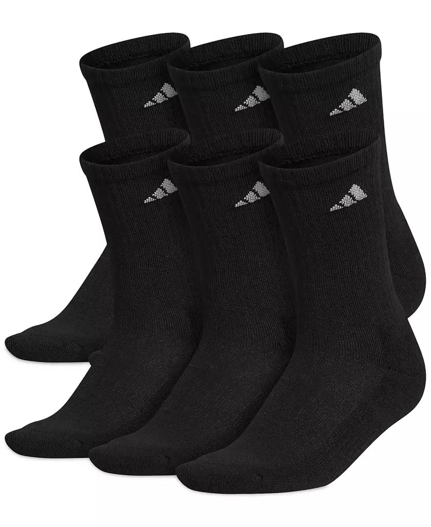 Adidas Women's 6-Pk. Athletic Cushioned Crew Socks