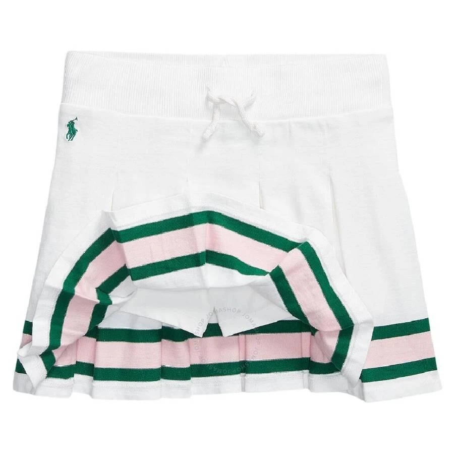 Ralph Lauren Girls Drawstring Pleated Skirt 3