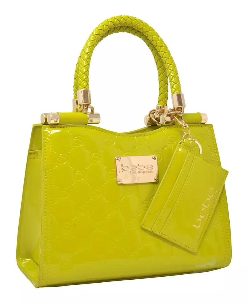 Bebe Dana Monogram Top Handle Crossbody 3