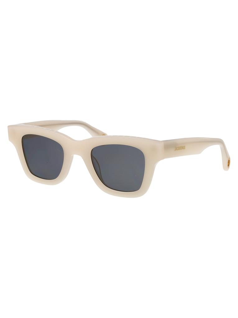 Jacquemus MULTI BEIGE ACETATE SUNGLASSES