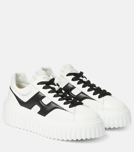 hogan H-Stripes leather sneakers 1