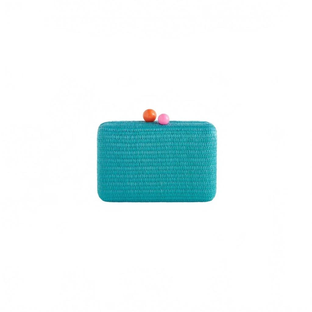 Shiraleah Women
s June Minaudiere Bag In Aqua