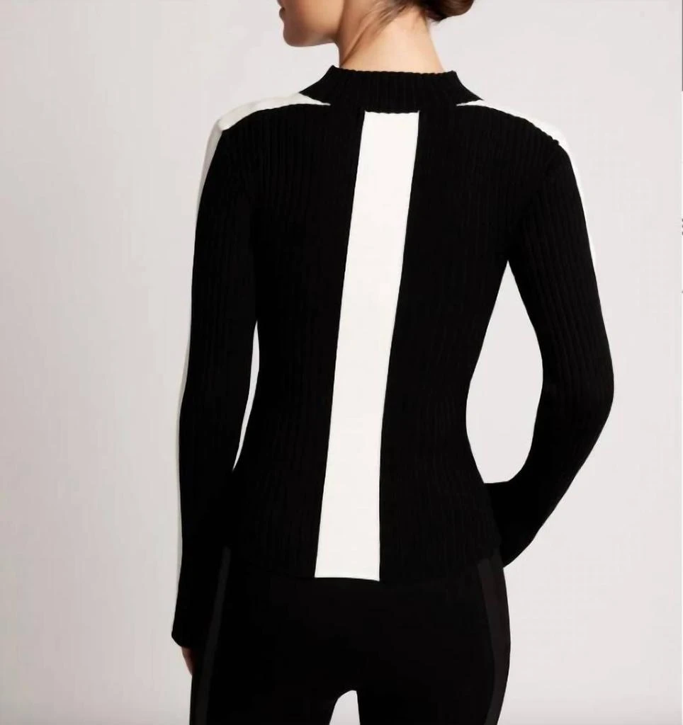 Blanc Noir Blanc Noir - Blair Mock Neck Sweater 4