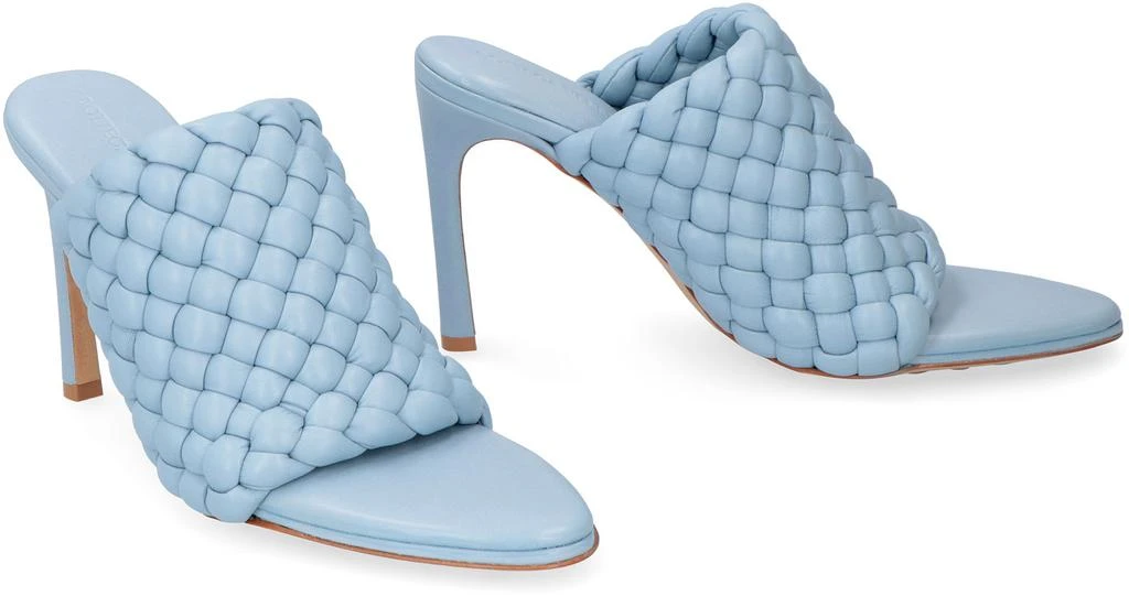 Bottega Veneta BV CURVE LEATHER MULES 3