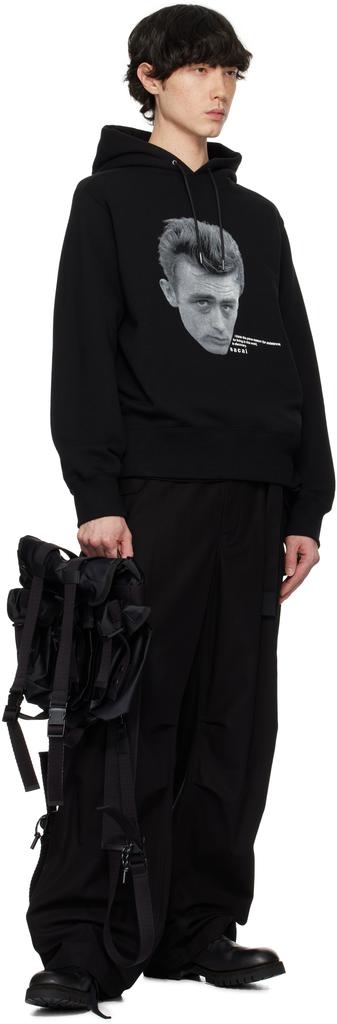 sacai Alice back pack small black sacai Black Hike Tech Backpack Sacai