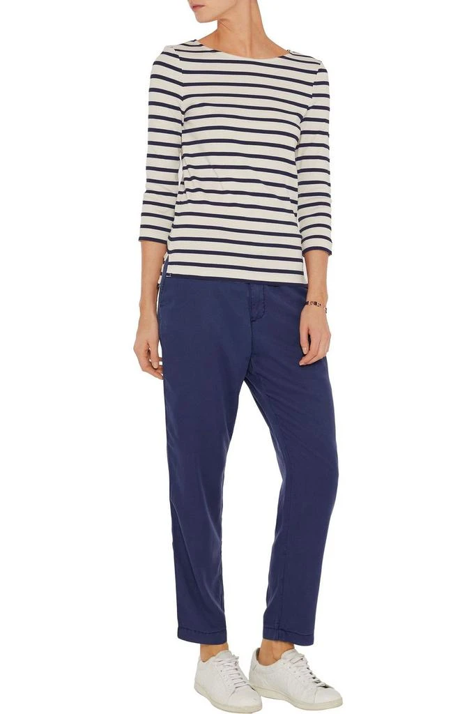 IRIS & INK Madeline Breton striped cotton top 2
