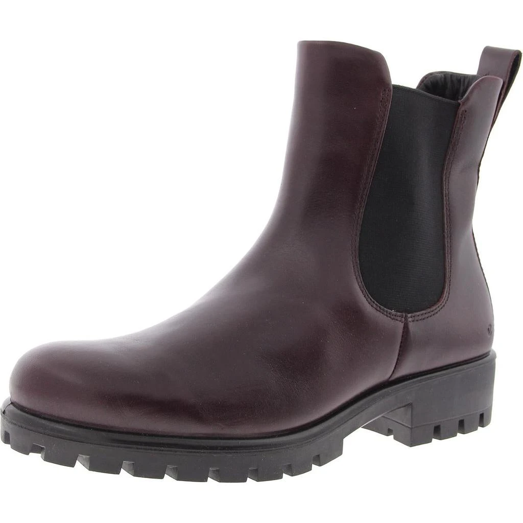 ECCO Modtray Womens Leather Lugged Sole Chelsea Boots 5