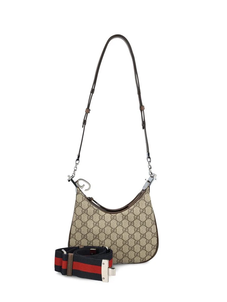 Gucci Gucci Attache Monogram Print Small Shoulder Bag 4