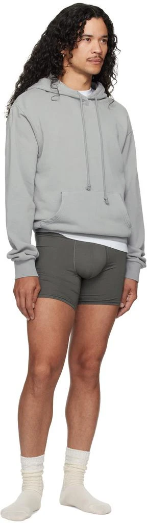 SKIMS Three-Pack Multicolor SKIMS Stretch 5" Boxer Briefs 7
