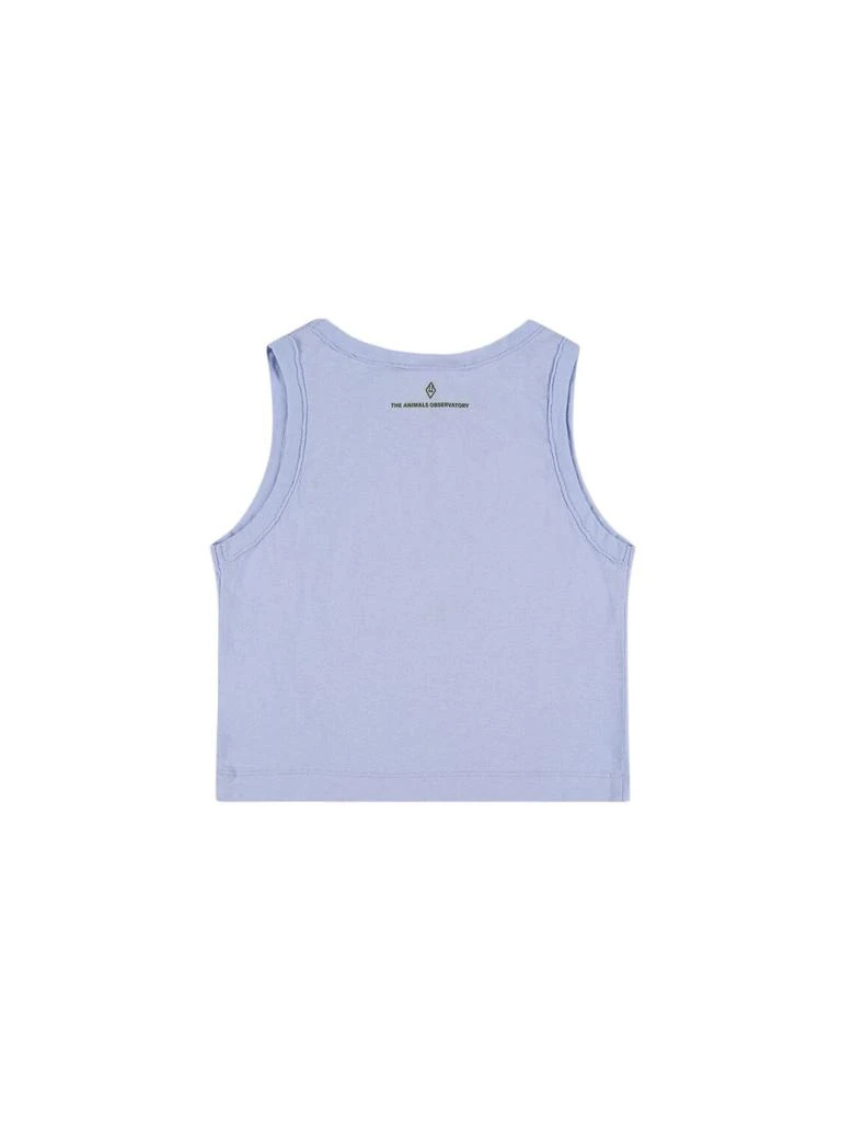 The Animals Observatory Printed Cotton Jersey Tank Top 2